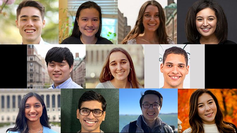 Headshots of 2022 NSF Graduate Research Fellows